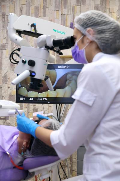 Стомат мікроскоп стоматологічний дентальний - де купити в Україні, яка ціна